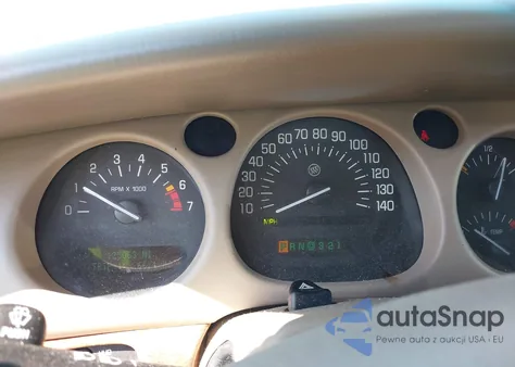 2002 Buick Lesabre Limited из США, поврежденный, VIN 1G4HR54K82U198433